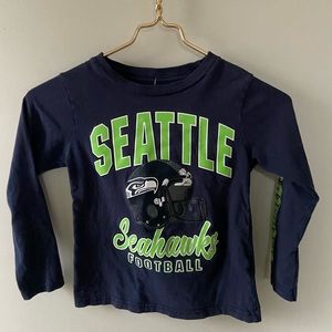 Seattle Seahawks nfl long sleeve boys shirt